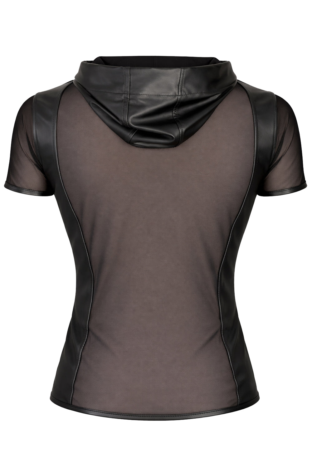 Herren Kapuzen T-Shirt ADGuido001 schwarz - 2XL