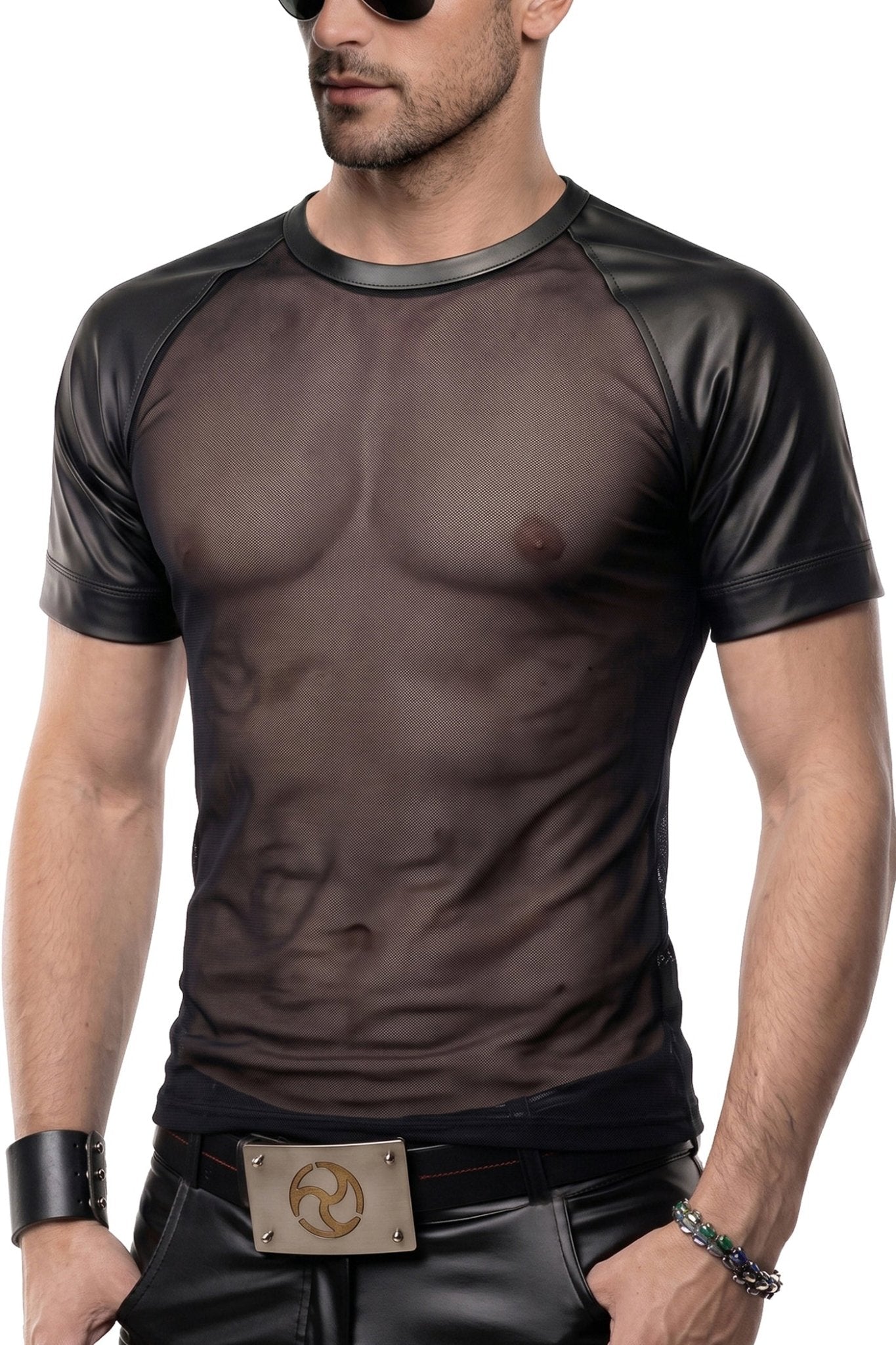 Herren T-Shirt ADYans001 schwarz - 2XL - Regnes Fetish Planet - Shop Deutschland Noodosz