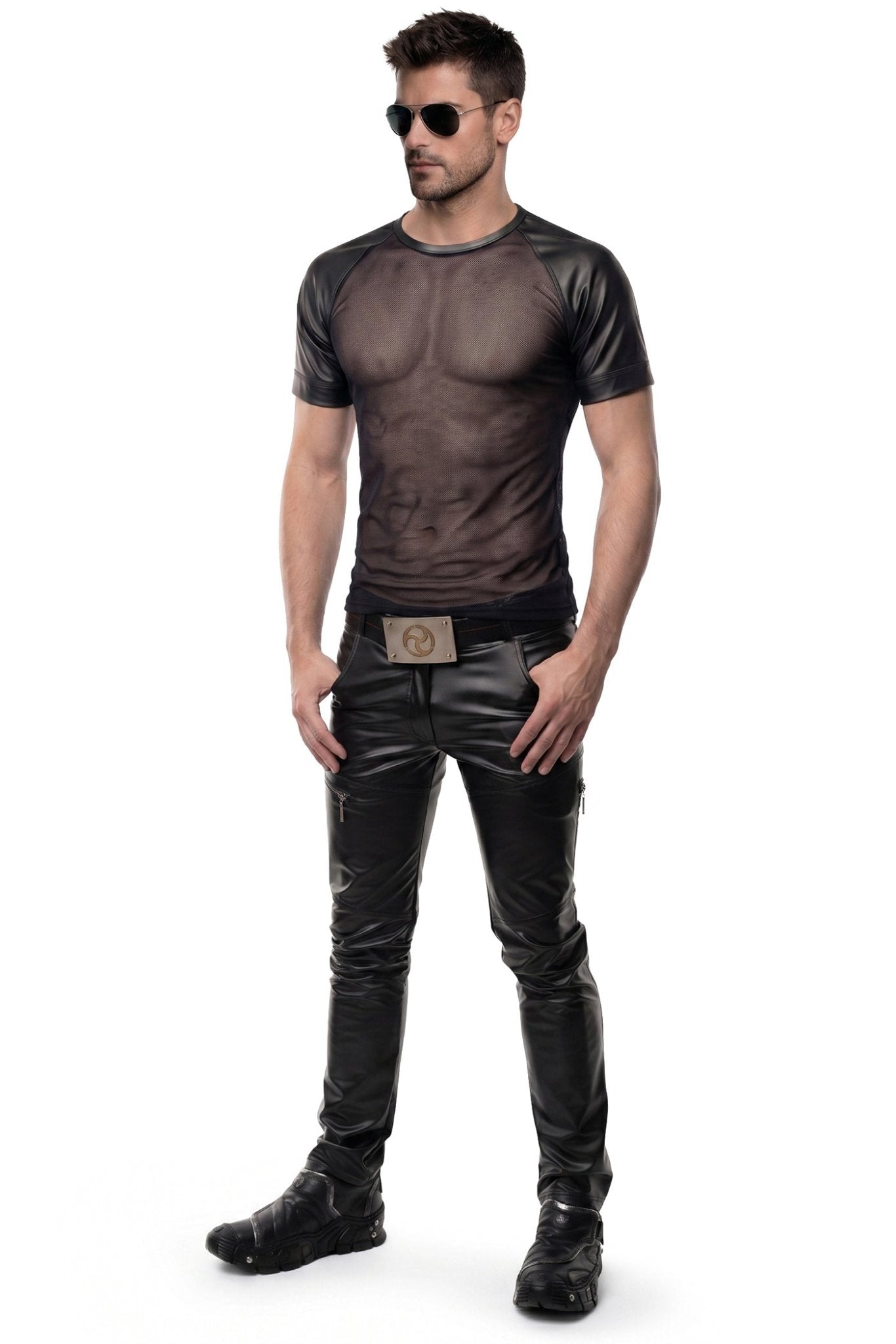 Herren T-Shirt ADYans001 schwarz - 2XL - Regnes Fetish Planet - Shop Deutschland Noodosz