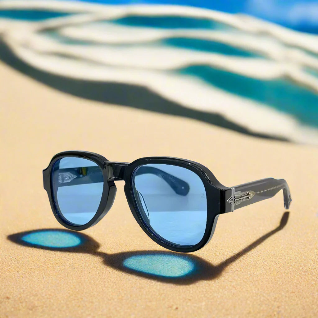 Jacques Marie Mage RED CLOUD Solid thick and old money type sunglasses