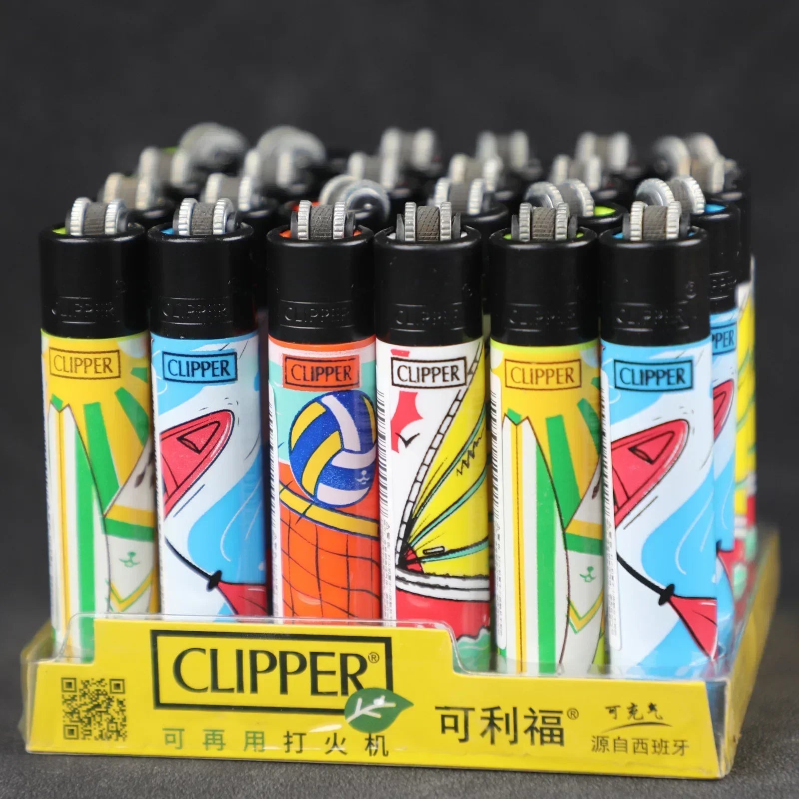 Clipper Feuerzeug – Nachfüllbar mit Schleifrad & Designmotiv