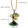 Metaverse Bored Ape Yacht Club NFT - BAYC Pendant Necklace