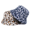 Winter fur bucket cap