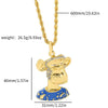 Metaverse Bored Ape Yacht Club NFT - BAYC Pendant Necklace