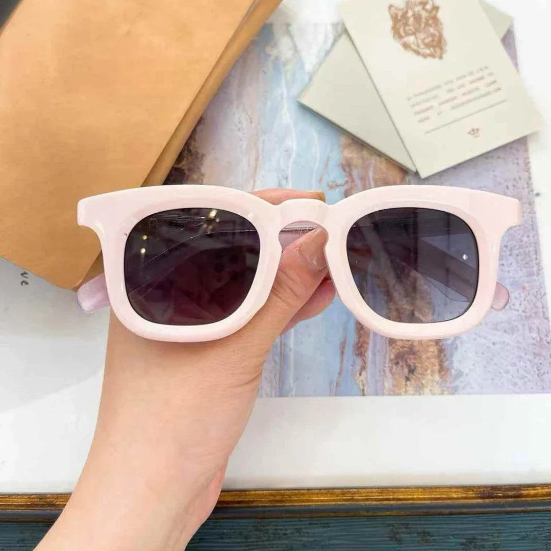 Jacques Marie Mage DEVAUX Inspired sunglasses thick acetate retro square