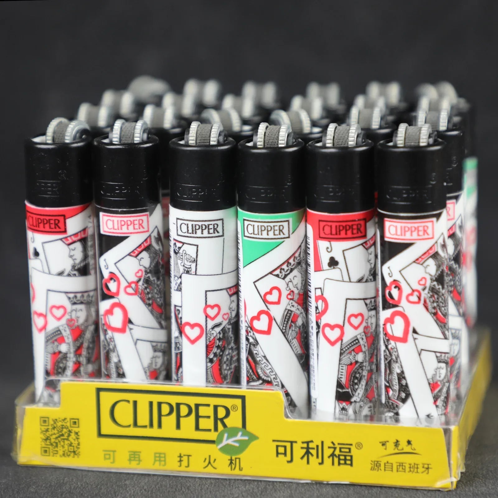 Clipper Feuerzeug – Nachfüllbar mit Schleifrad & Designmotiv