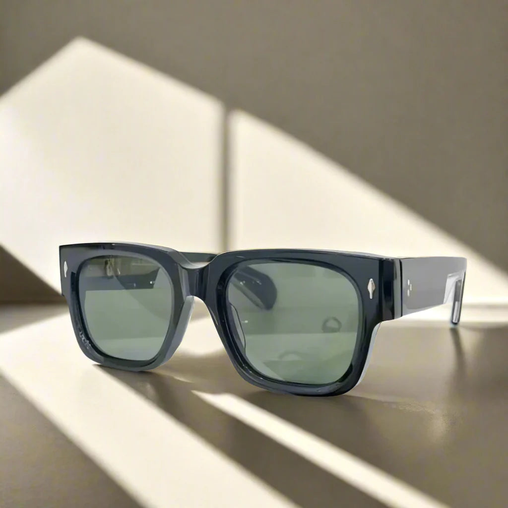 Jacques Marie Mage ENZO retro bold sunglasses new solid colorways