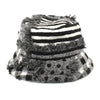 Winter fur bucket cap