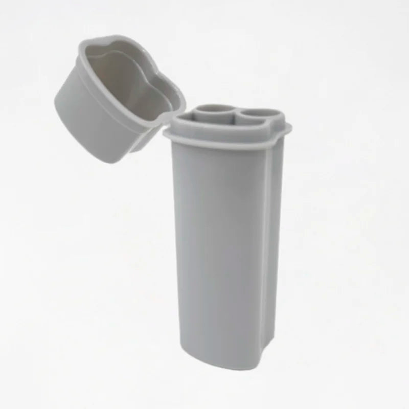 Flip-Top Zigarettenetui mit Feuerzeug - und Joint Fach