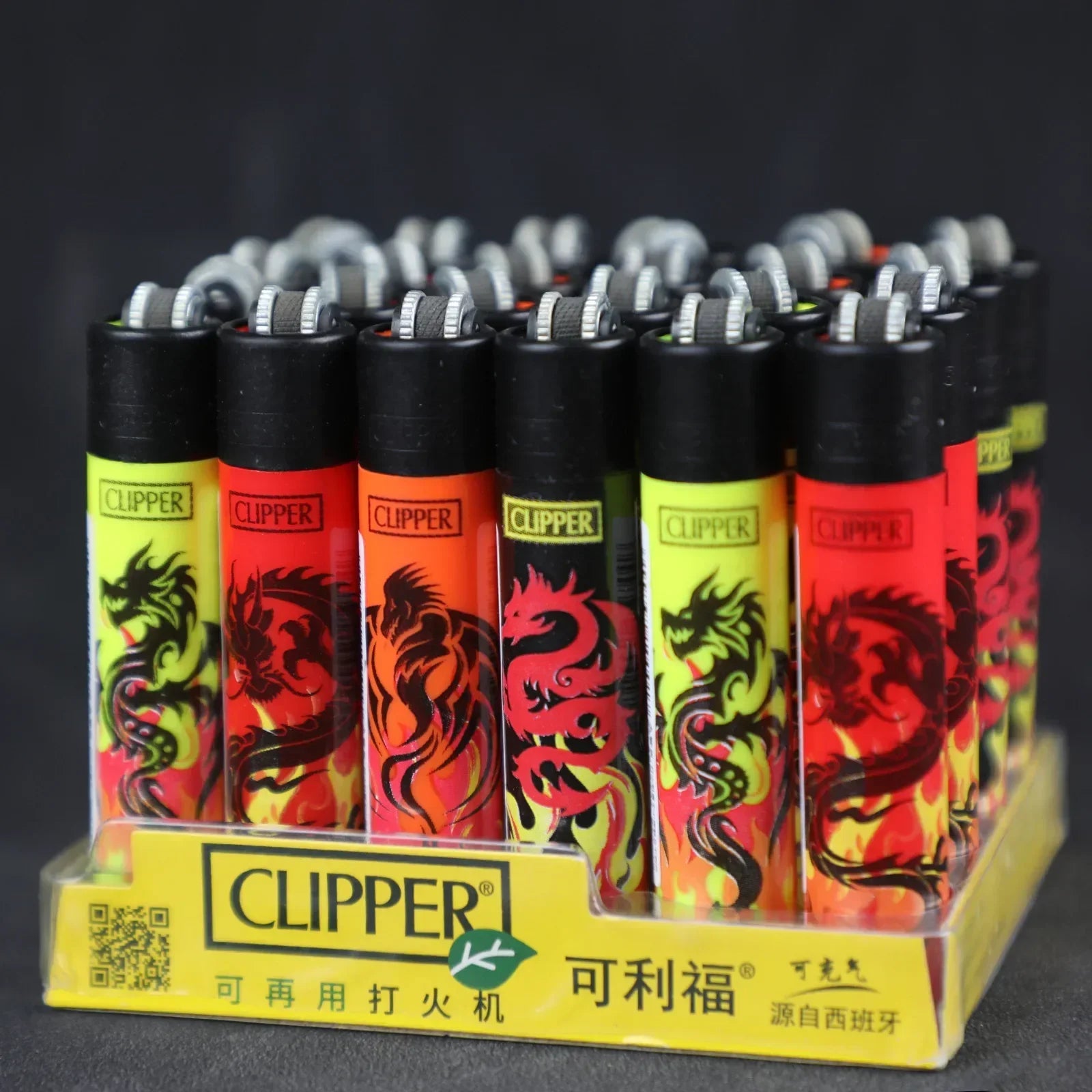 Clipper Feuerzeug – Nachfüllbar mit Schleifrad & Designmotiv