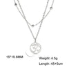 Unif Buddhism Hindu Yoga Om Aum Necklace - Supernatural Talisman Made of Stainless Steel