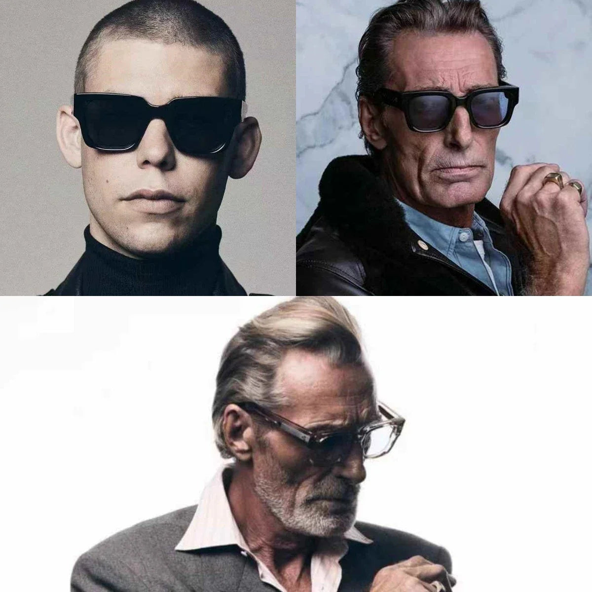 Jacques Marie Mage ENZO retro bold sunglasses new solid colorways