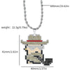 Metaverse Bored Ape Yacht Club NFT - BAYC Pendant Necklace