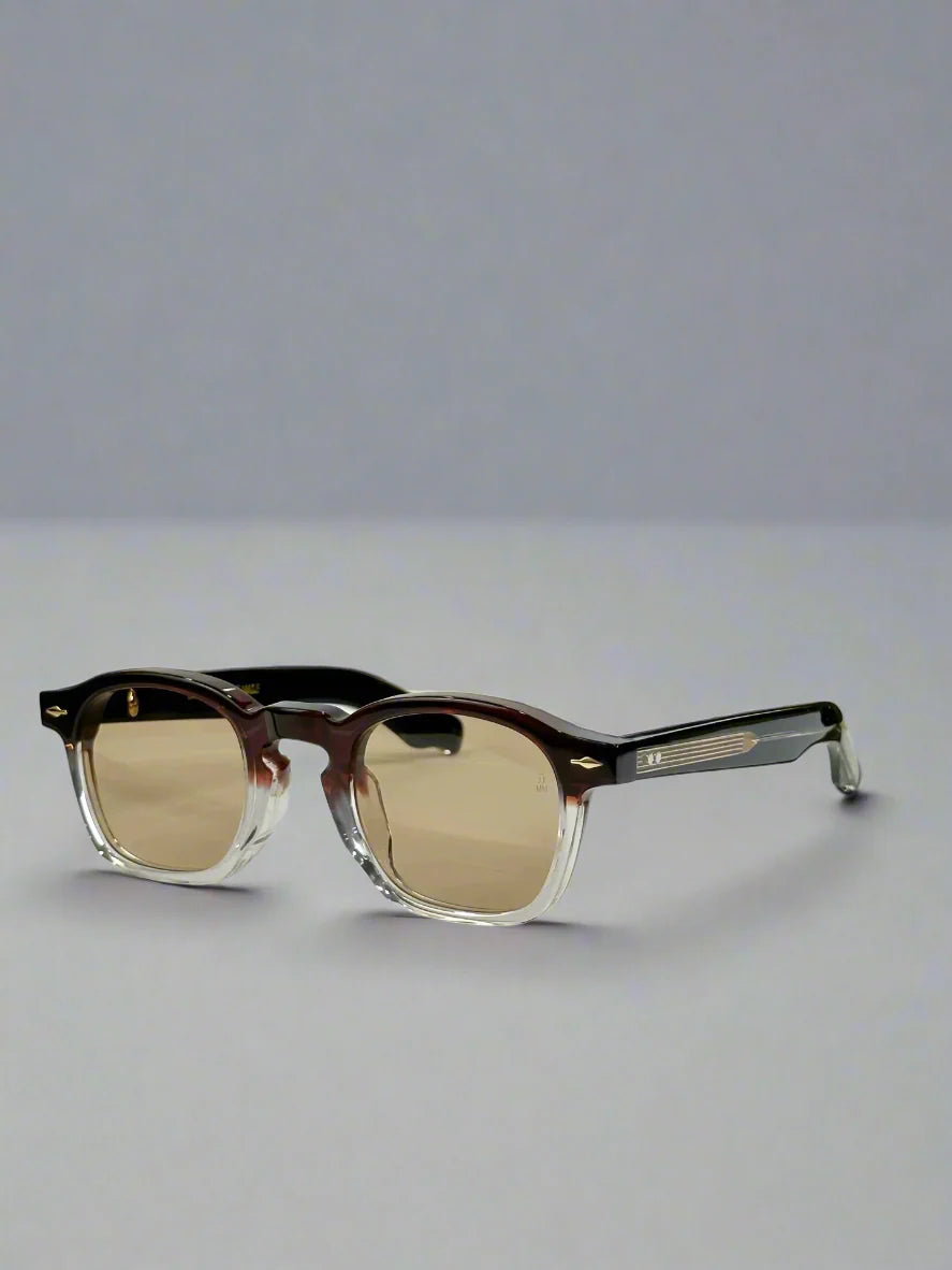 JACQUES MARIE MAGE Zephirin Classic Retro Oval Sunglasses Luxury Acetate Eyewear