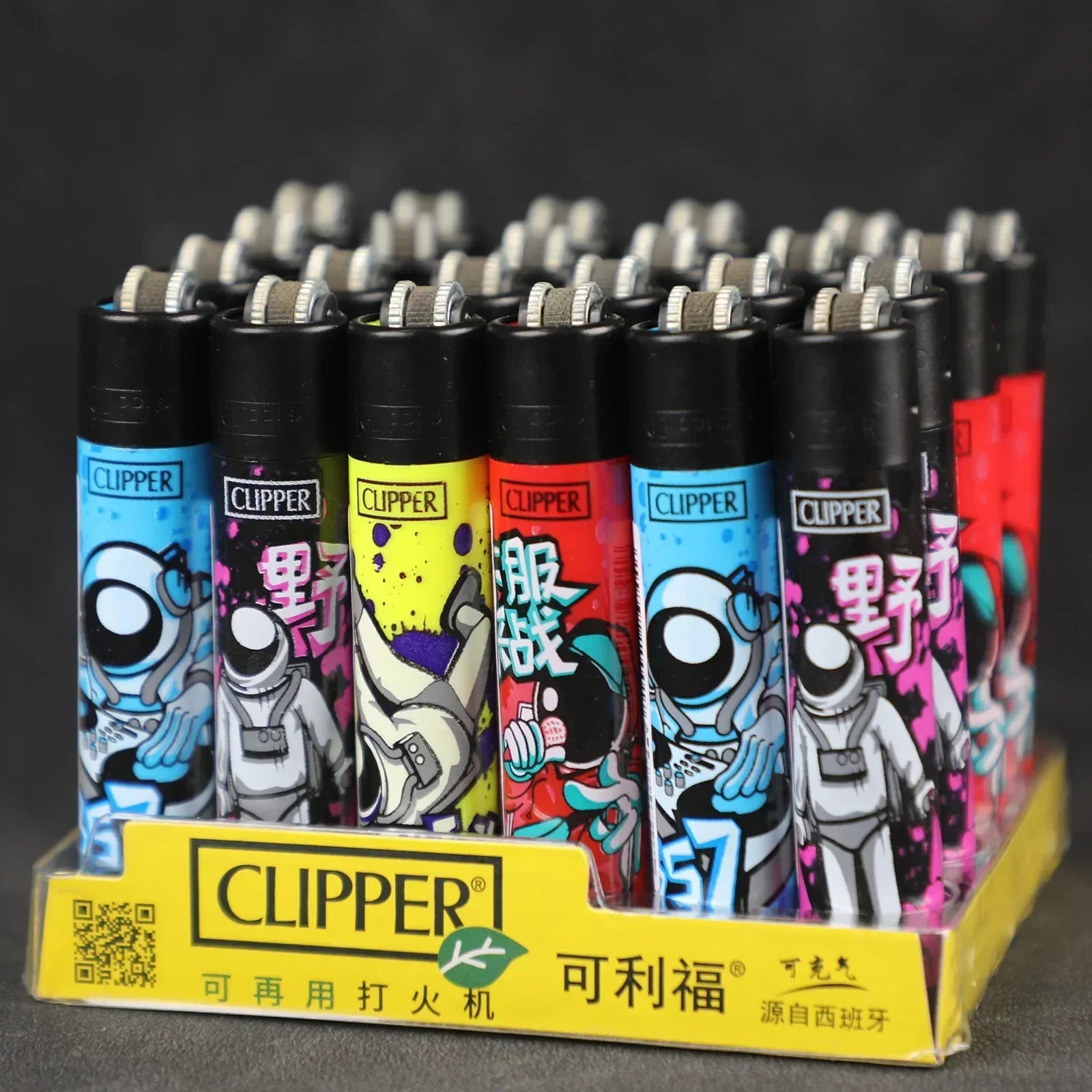 Clipper Feuerzeug – Nachfüllbar mit Schleifrad & Designmotiv
