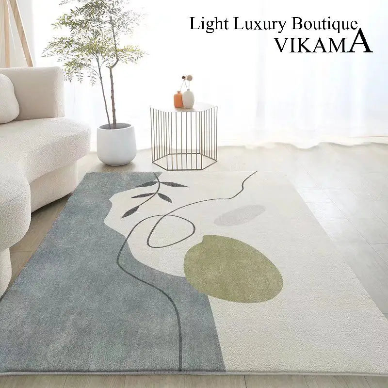 Nordic Geometrischer Teppich – Minimalistisch & Modern