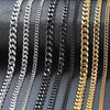 Cuban chain - stainless steel necklace in hip-hop style