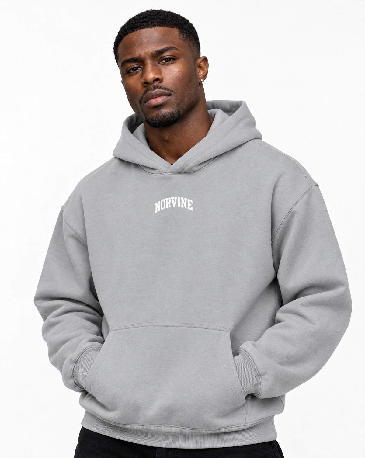 Norvine Signature Hoodie Herren im College-Stil