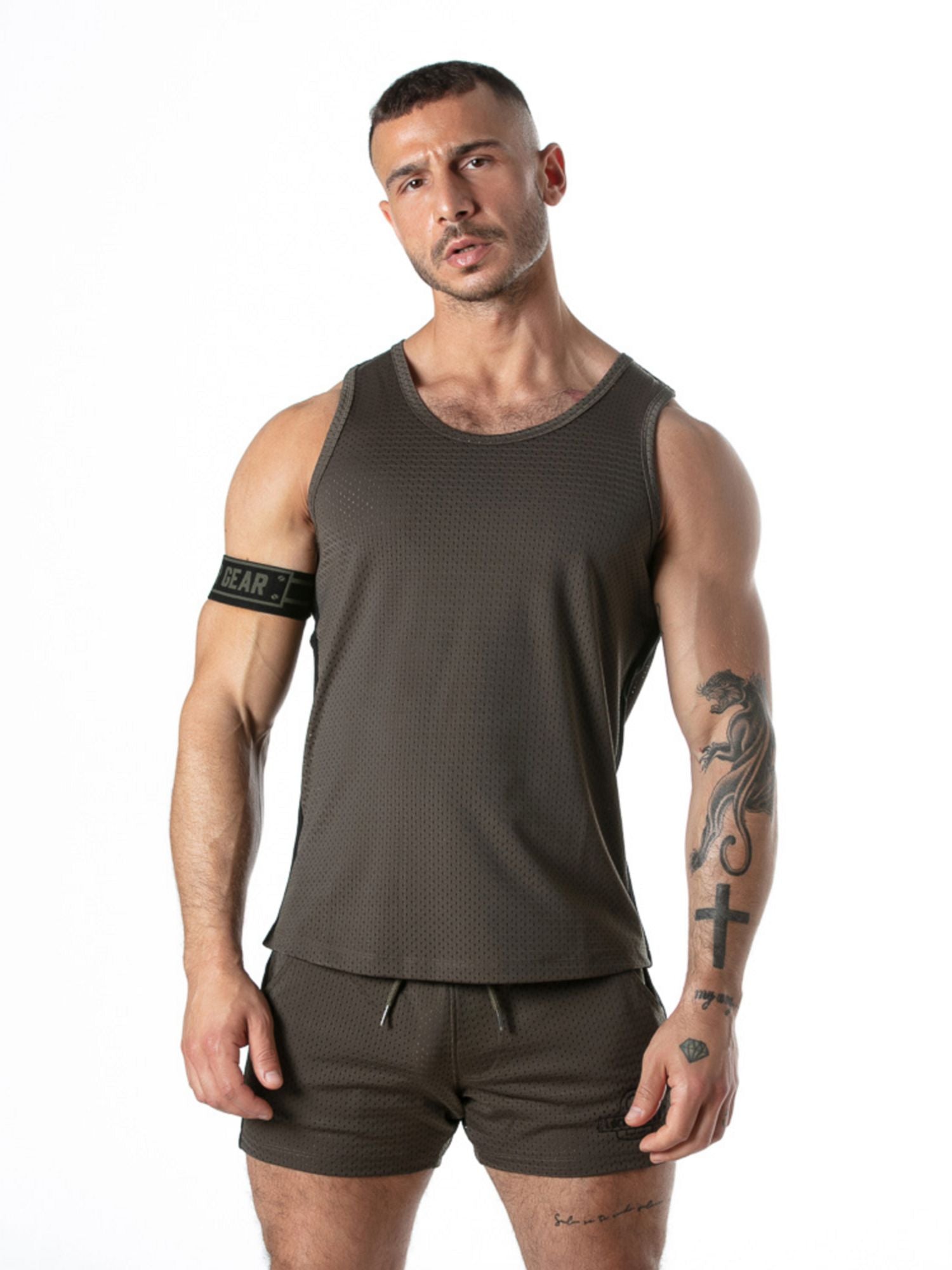 LOCKER GEAR Mesh Sport Tank Top -  LK1061