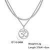 Unif Buddhism Hindu Yoga Om Aum Necklace - Supernatural Talisman Made of Stainless Steel