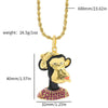 Metaverse Bored Ape Yacht Club NFT - BAYC Pendant Necklace