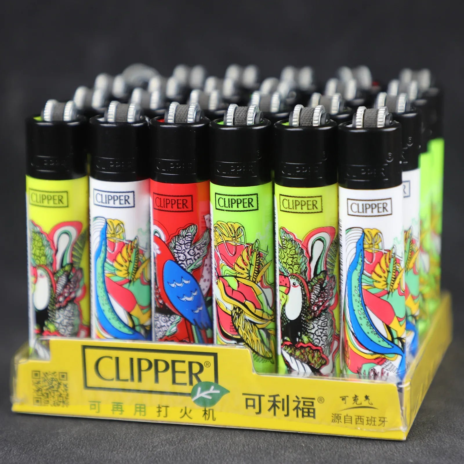 Clipper Feuerzeug – Nachfüllbar mit Schleifrad & Designmotiv