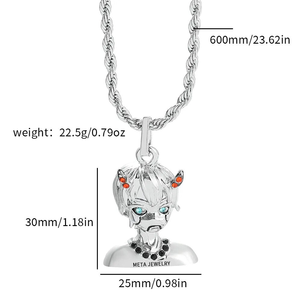 Metaverse Bored Ape Yacht Club NFT - BAYC Anhänger Halskette