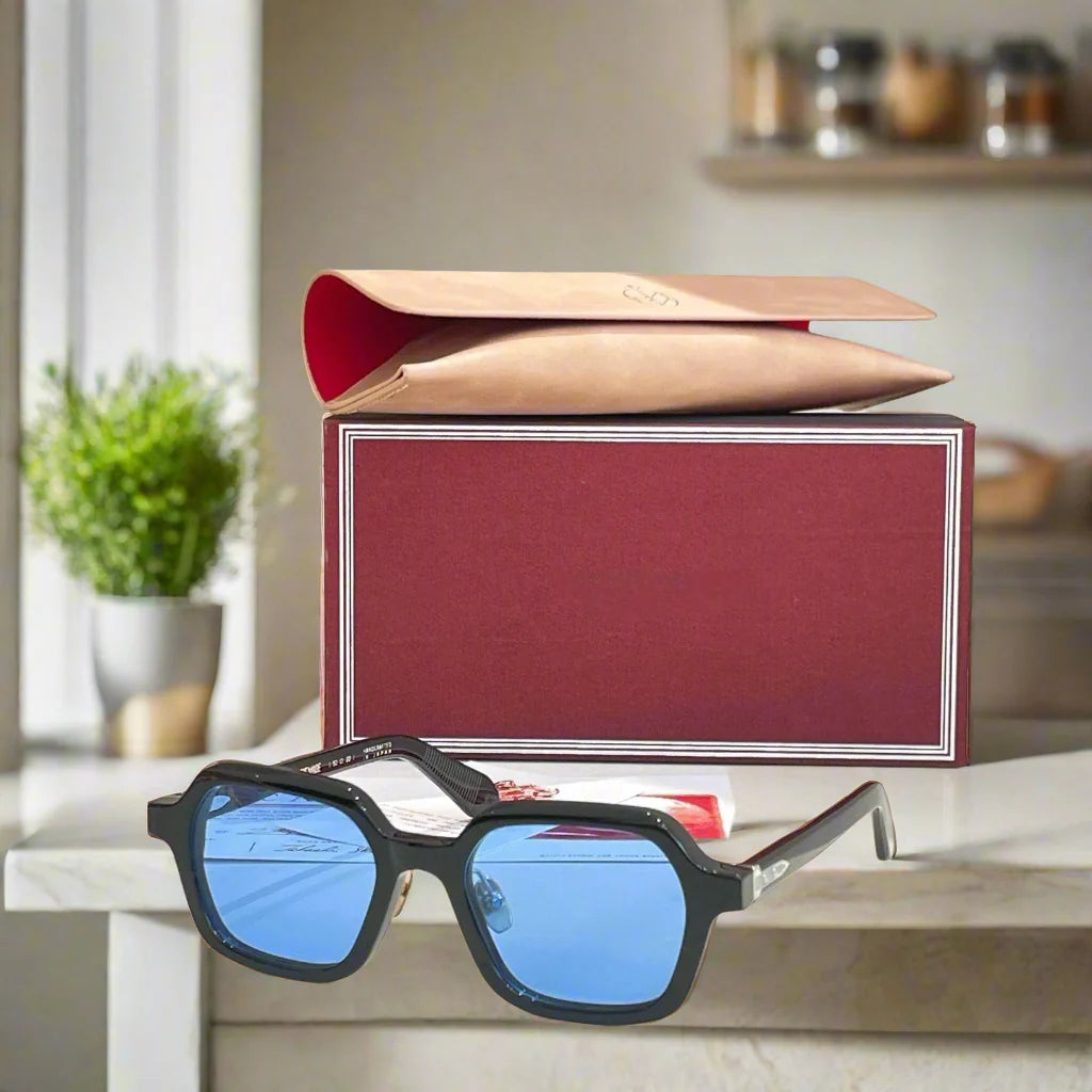 jacques marie mage holden sunglasses thick acetate vintage academy style