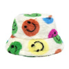 Winter fur bucket cap