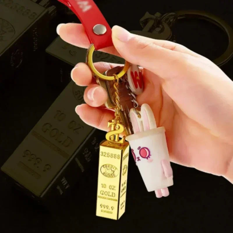 Goldbarren-Feuerzeug – Winddicht & Stylisch