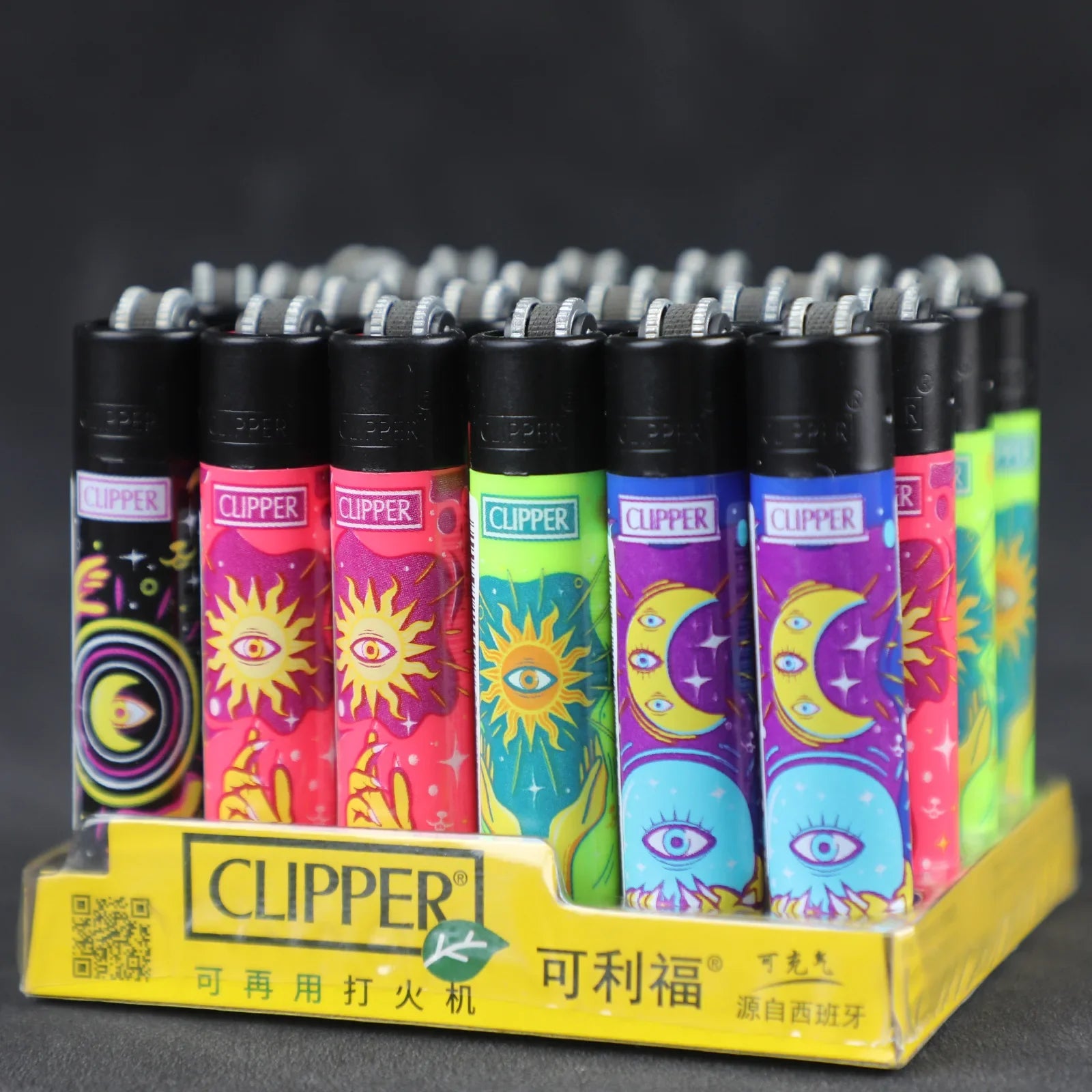Clipper Feuerzeug – Nachfüllbar mit Schleifrad & Designmotiv