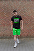 Sk8erboy® Sportshorts	neon-grün Sk8erboy® Shorts nudosz.myshopify.com