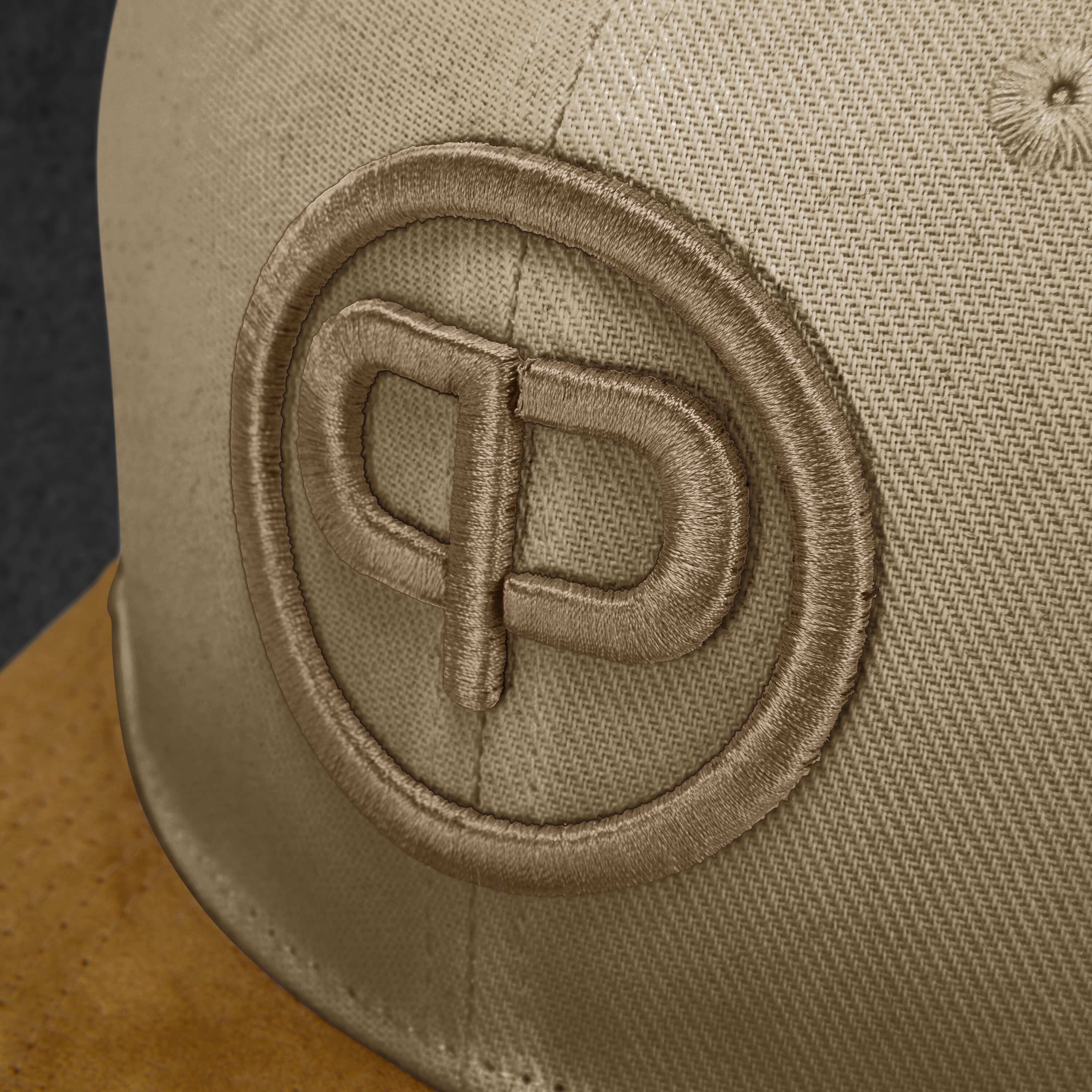 Snapback Cap - All Sand & Suede
