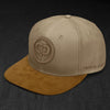 Snapback Cap - All Sand &amp; Suede