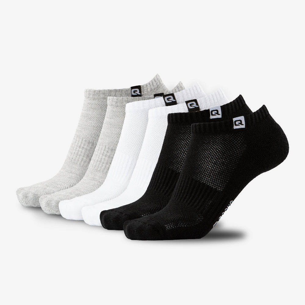 Sneaker Socken gepolstert für Damen & Herren 6X Paar