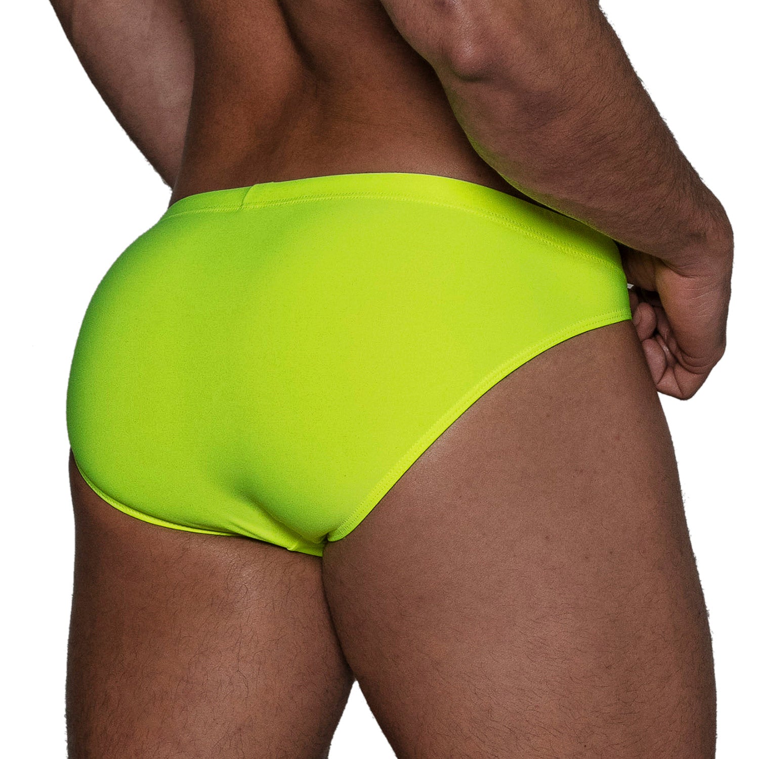 Neon Swim Minibriefs Yellow