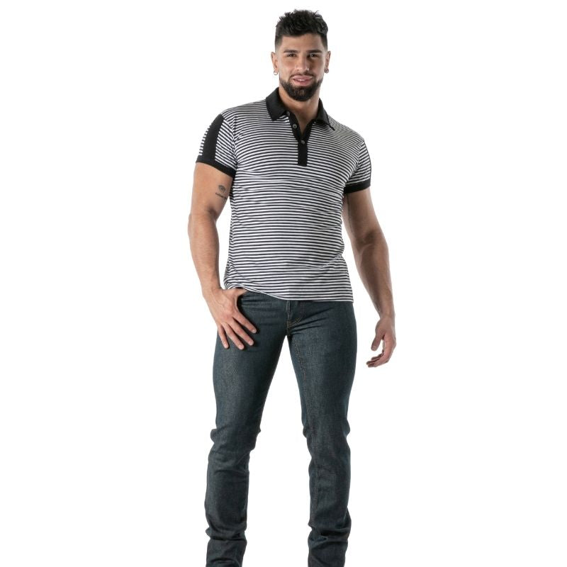 Sailor Stripe Polo, Poloshirt, Polohemd