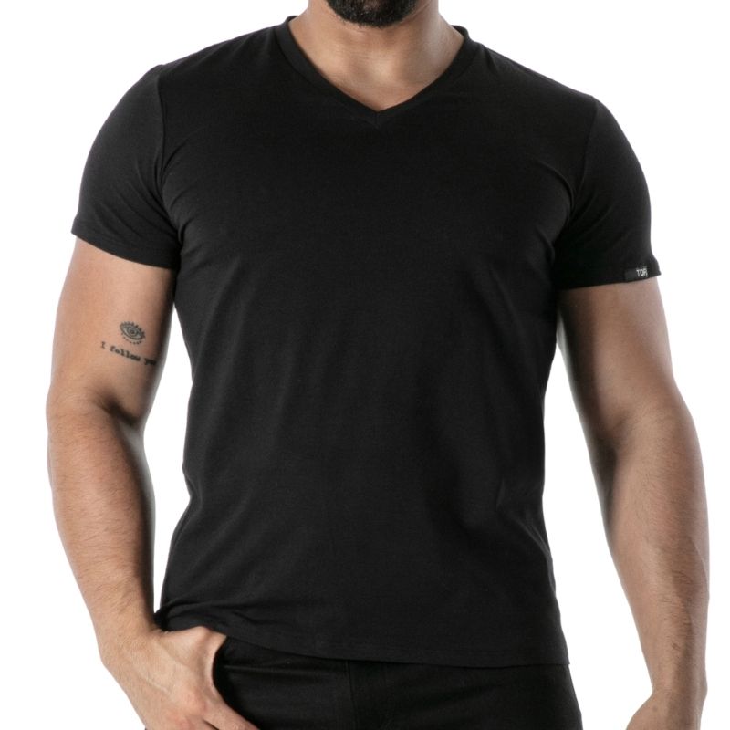 Colorful V-Neck T-Shirt