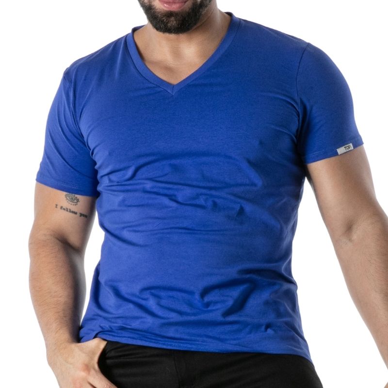 Colorful V-Neck T-Shirt