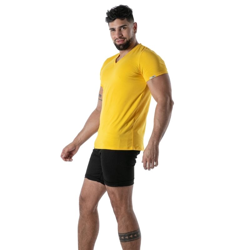 Colorful V-Neck T-Shirt