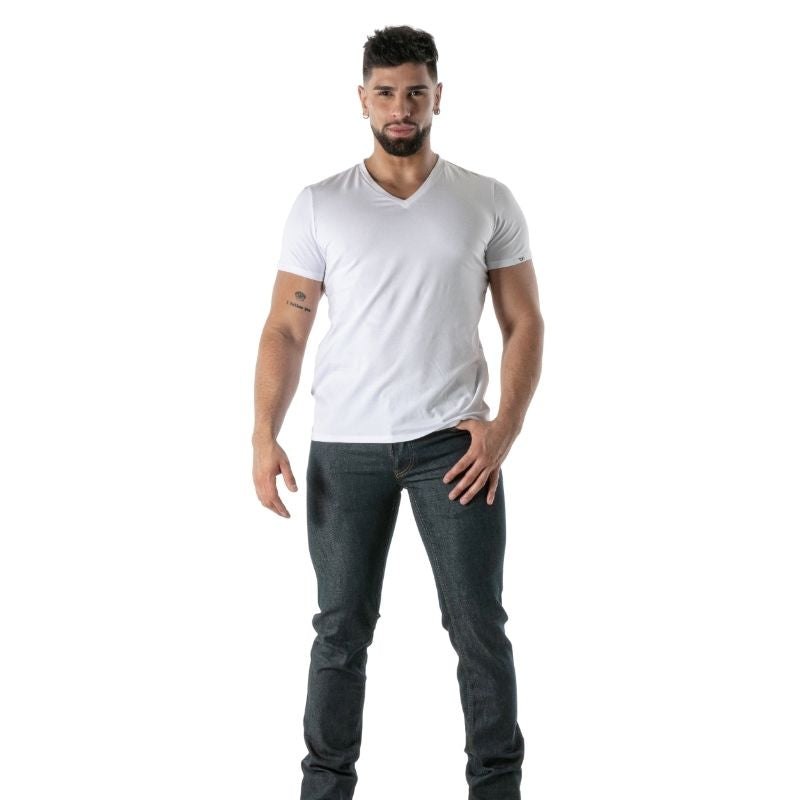 Colorful V-Neck T-Shirt