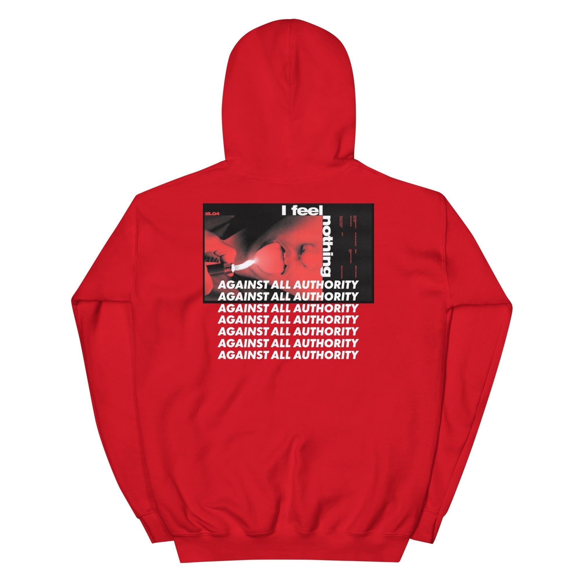 Against all authority Kapuzenpullover - NiZED - Shop Deutschland Noodosz