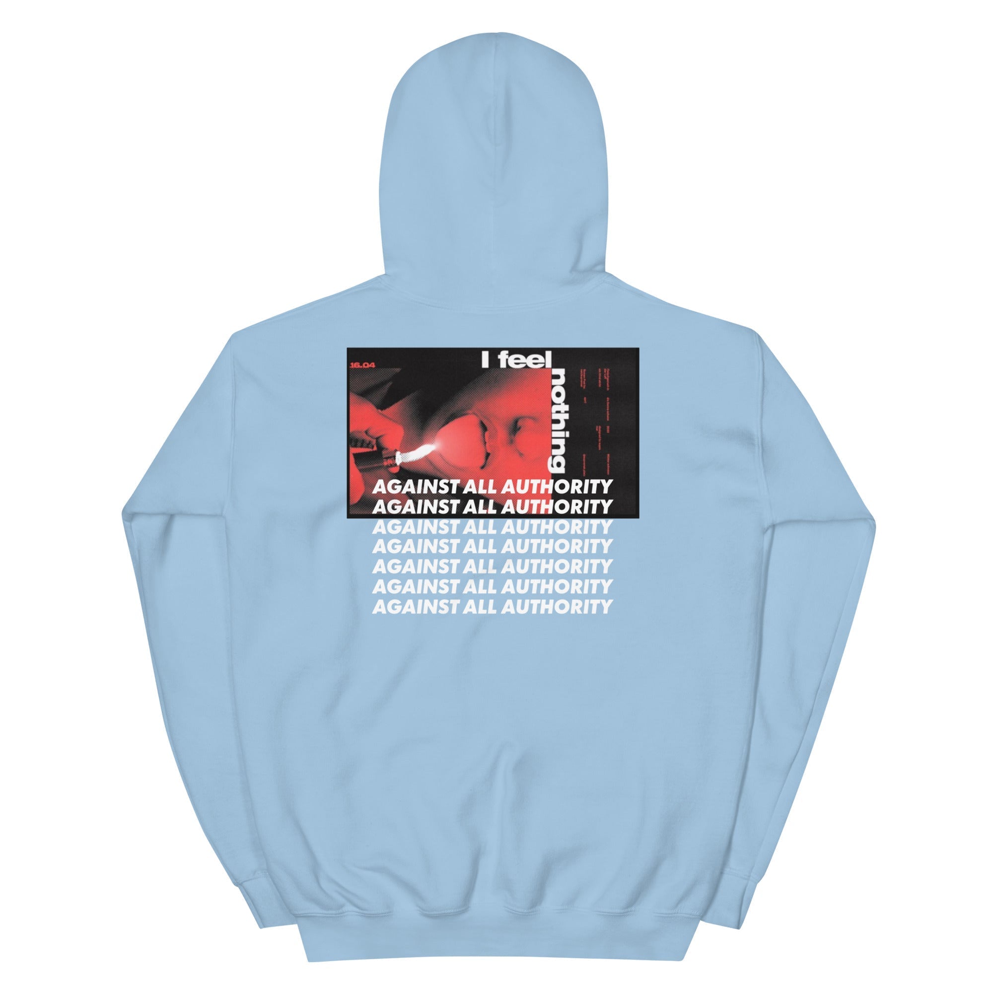 Against all authority Kapuzenpullover - NiZED - Shop Deutschland Noodosz