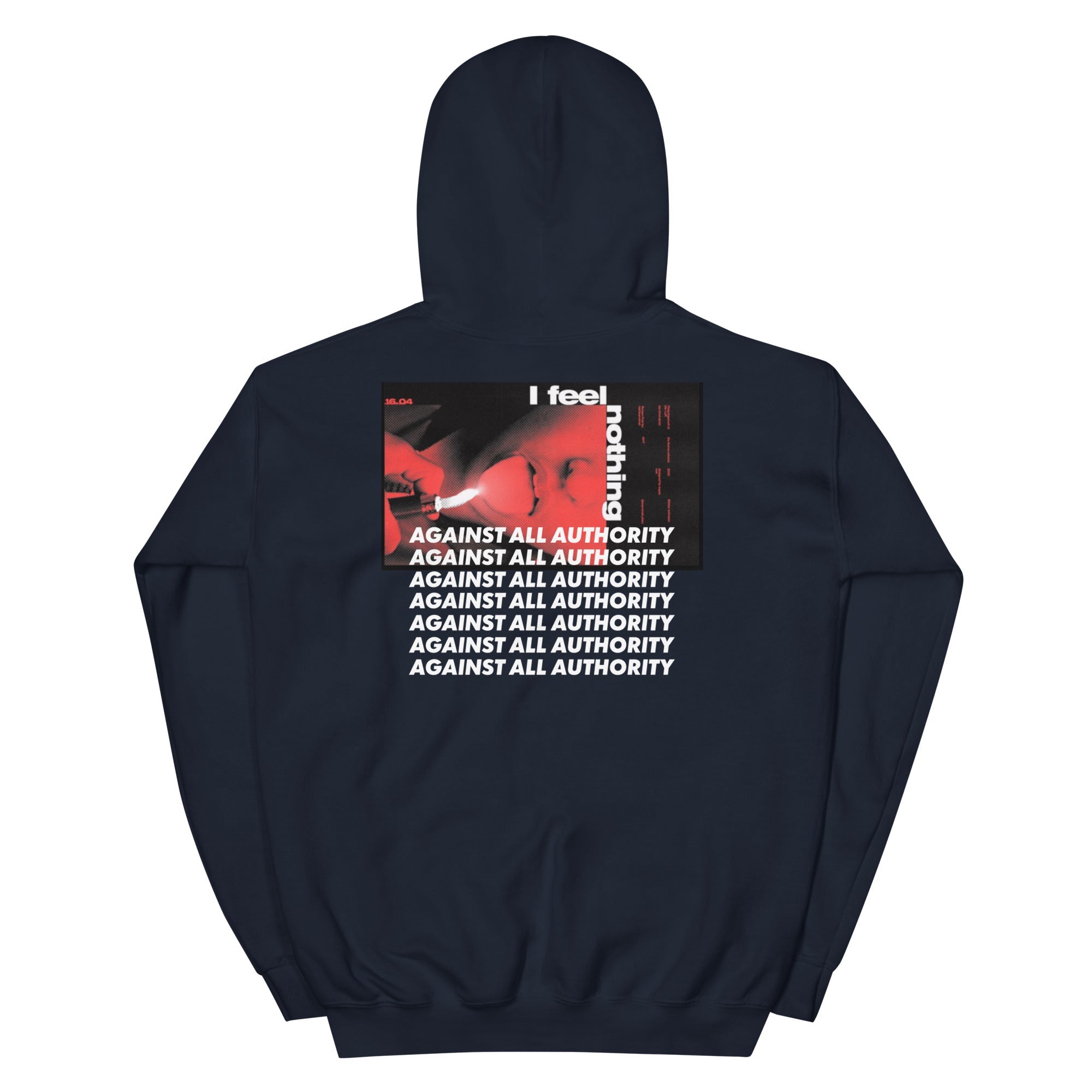Against all authority Kapuzenpullover - NiZED - Shop Deutschland Noodosz