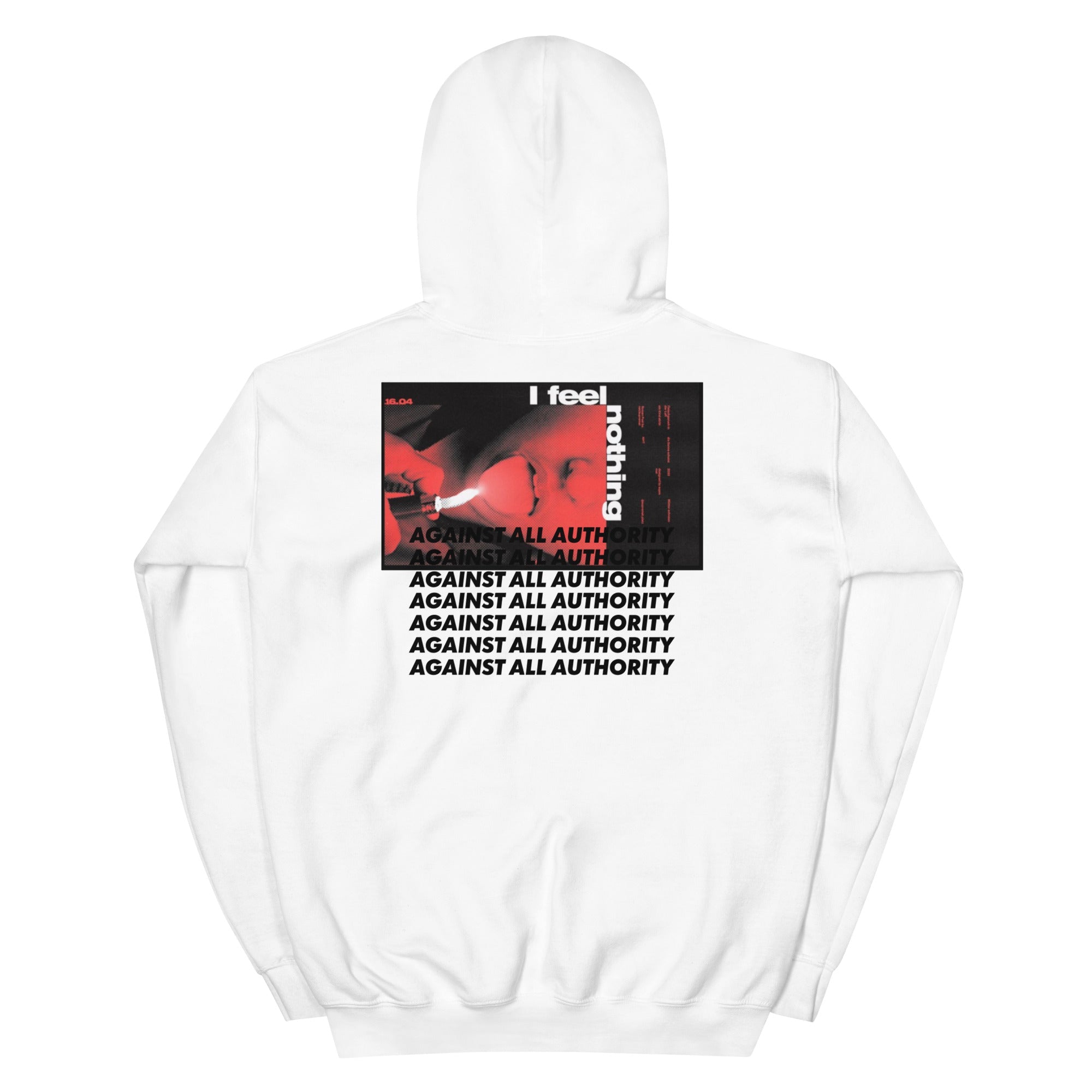 Against all authority Kapuzenpullover - NiZED - Shop Deutschland Noodosz