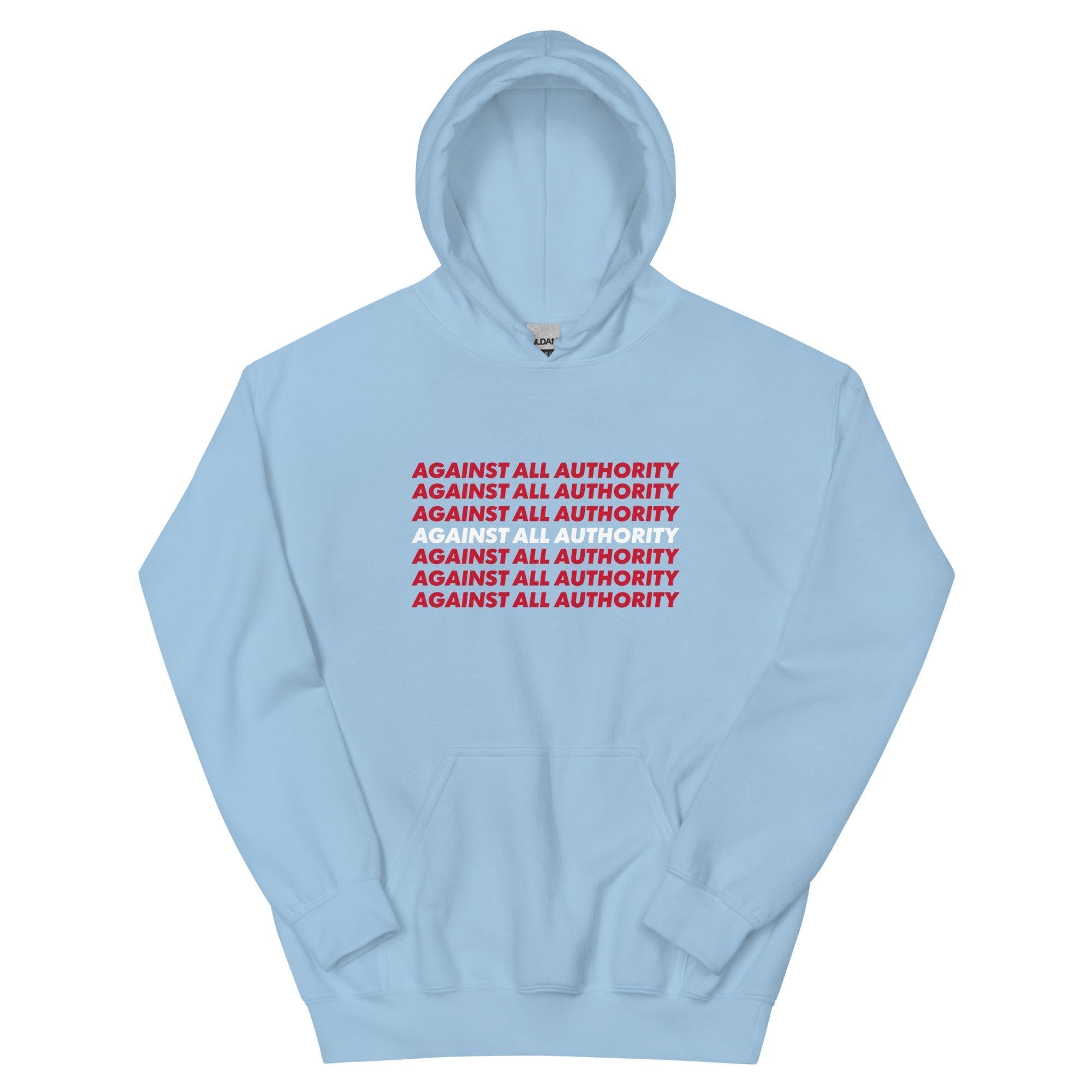 Against all authority Kapuzenpullover - NiZED - Shop Deutschland Noodosz