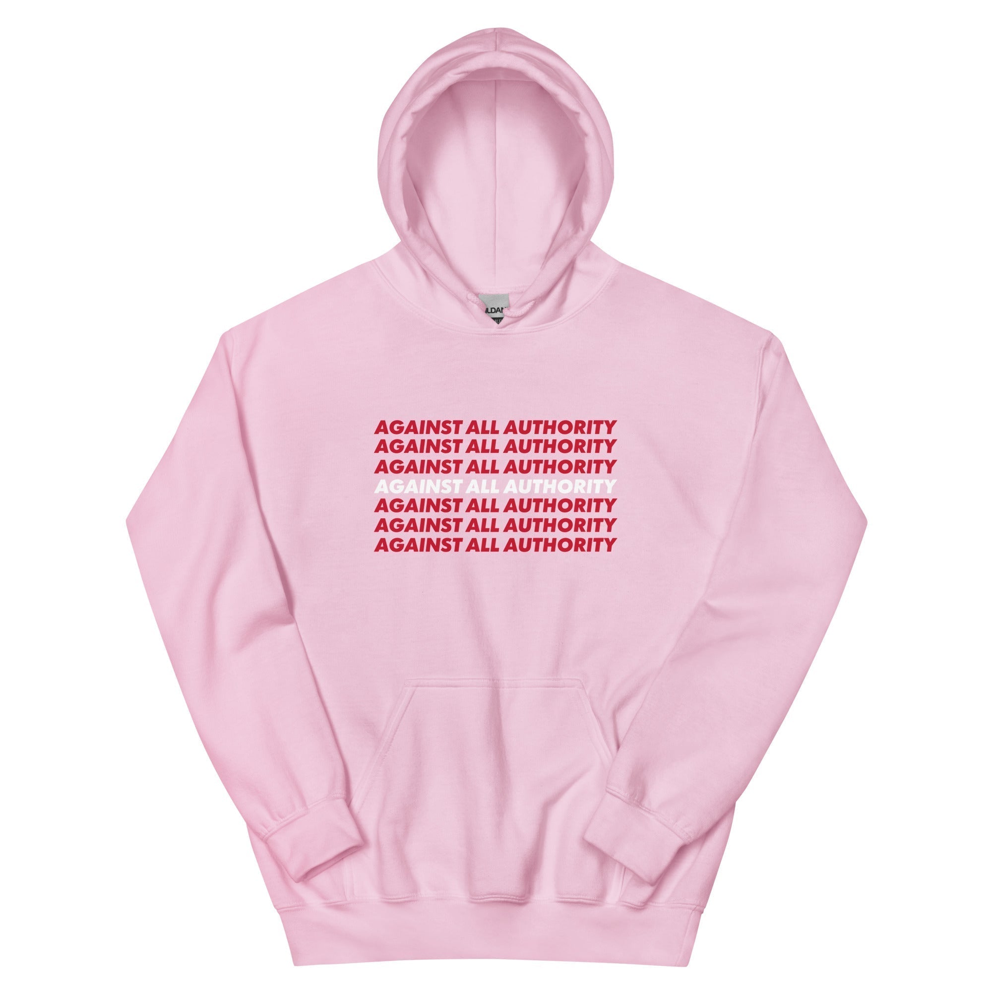 Against all authority Kapuzenpullover - NiZED - Shop Deutschland Noodosz