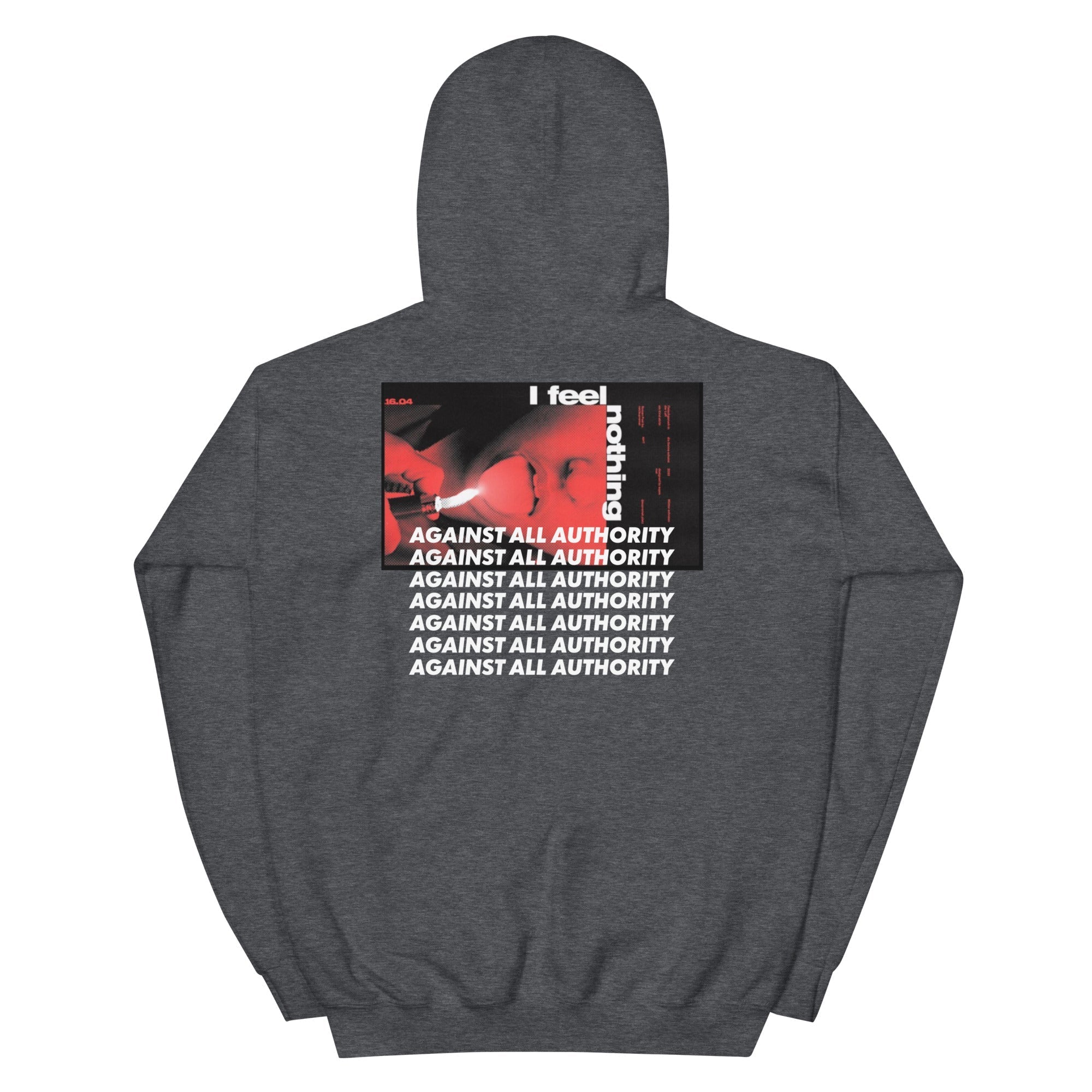 Against all authority Kapuzenpullover - NiZED - Shop Deutschland Noodosz