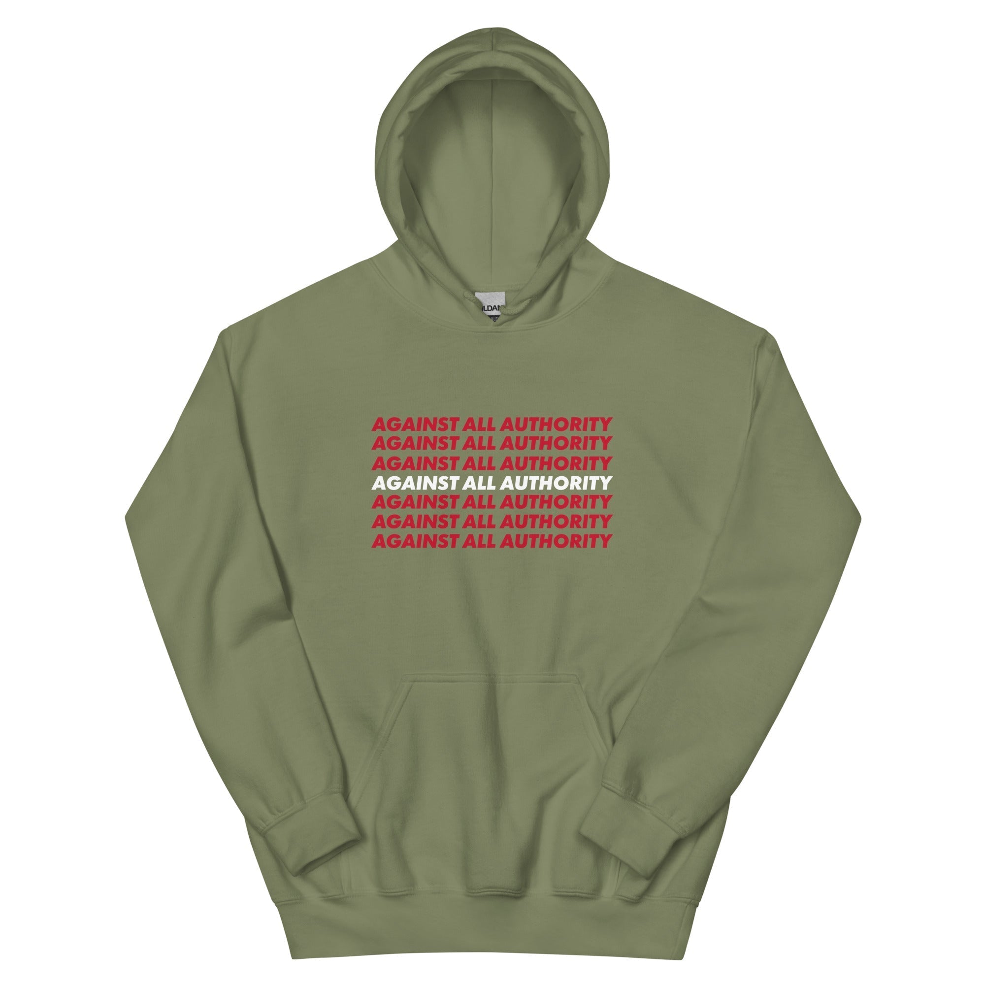 Against all authority Kapuzenpullover - NiZED - Shop Deutschland Noodosz