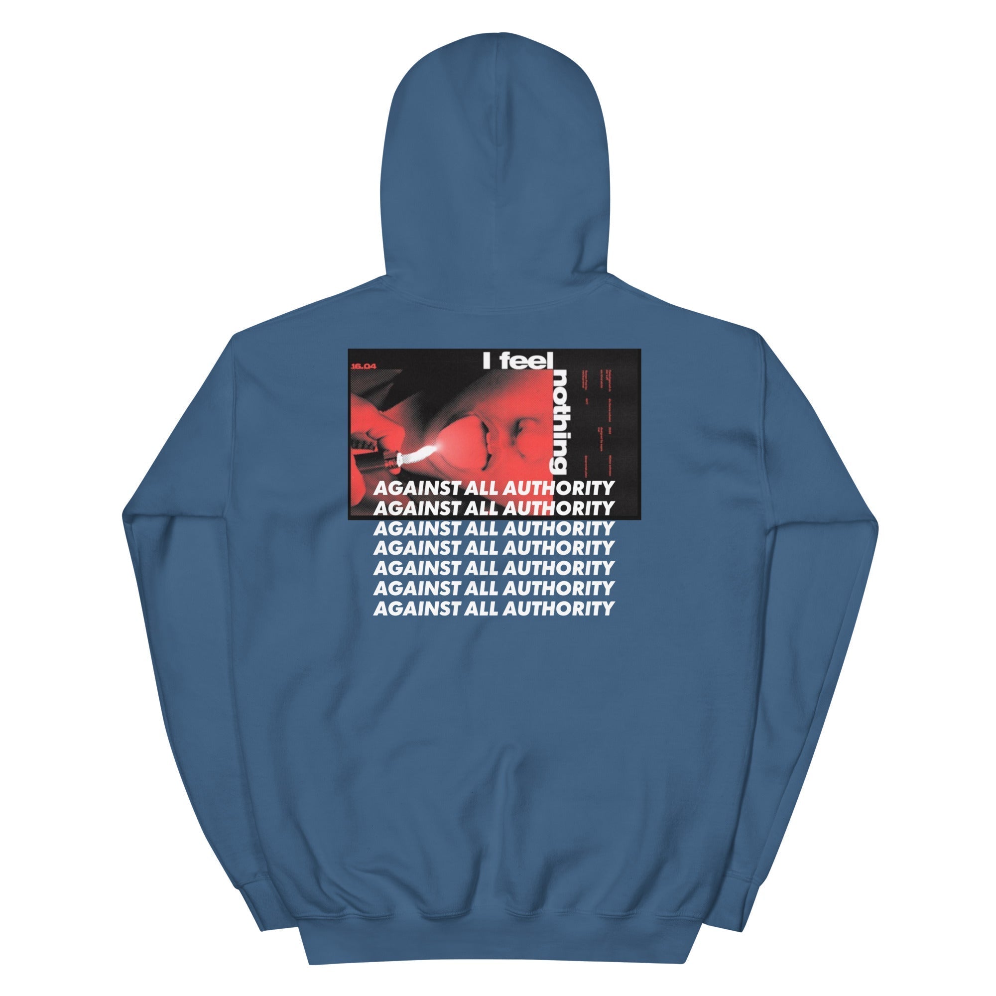 Against all authority Kapuzenpullover - NiZED - Shop Deutschland Noodosz